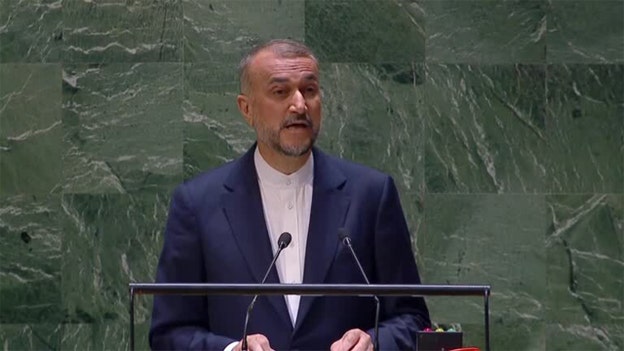 Iran’s foreign minister threatens US, accuses Israel of 'genocide' in UN speech