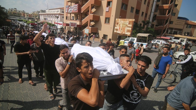 Palestinian officials say more than 1,400 killed in Gaza Strip