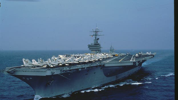US carrier strike group enters Mediterranean Sea to support Israel, deter Iran