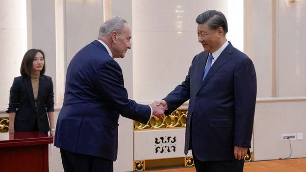 Schumer, in China, blasts Xi Jinping over silence on Hamas slaughter in Israel