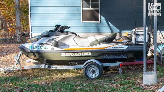 Jet ski seen at property associated with Lewiston shooting suspect Robert Card
