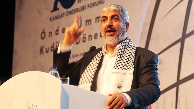 Former Hamas leader calls on Muslim world to show 'anger' in support of Palestinians