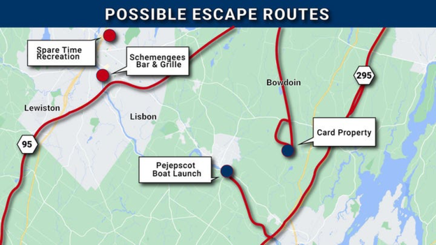 Robert Card manhunt: Experts weigh Maine mass murder suspect’s potential escape routes