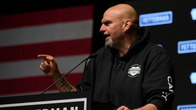 Fetterman responds with one-liner as pro-Palestinian protester crashes event: 'The joke is on you'