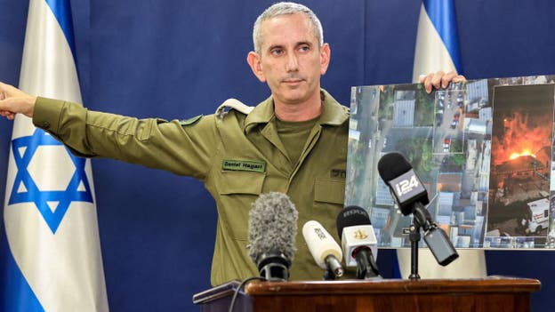 Israel-Hamas war: IDF spokesperson says Israel 'broke through the forward Hamas perimeter'