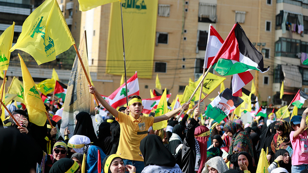 Hezbollah leader Nasrallah praises Hamas militants for 'struggle' against Israeli 'occupiers'