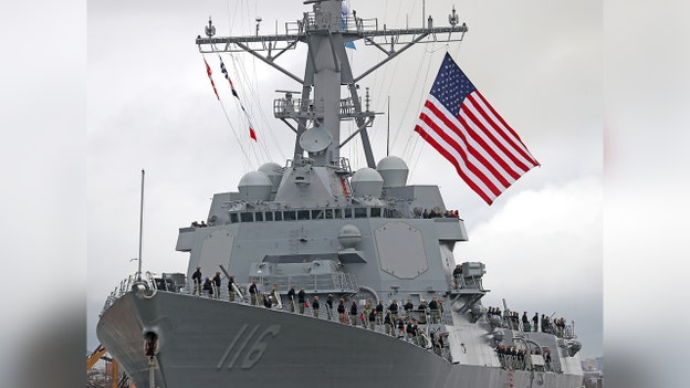 Destroyer USS Thomas Hudner shot down a drone from Yemen in the Red Sea