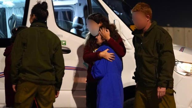 Israel-Hamas war: Photo shows Irena Tatti after being released by Hamas captors