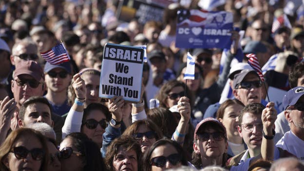Israel-Hamas war: Tens of thousands 'March for Israel' in Washington, DC
