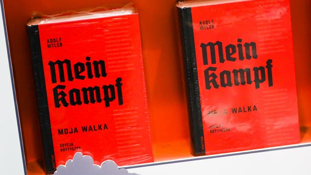 Arabic copy of Hitler's 'Mein Kampf' found in children's room used by Hamas, Israeli president says