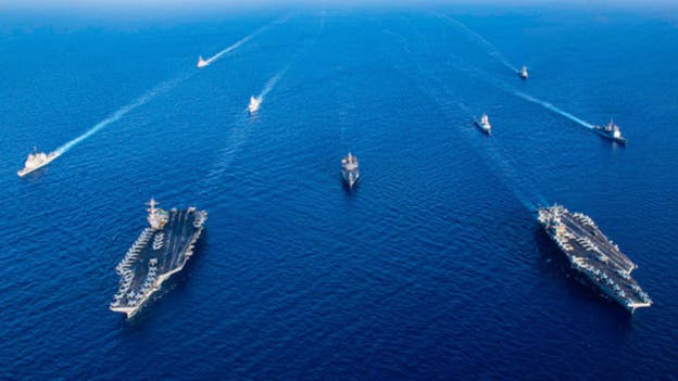 Israel-Hamas war: USS Eisenhower enters Red Sea via Suez Canal