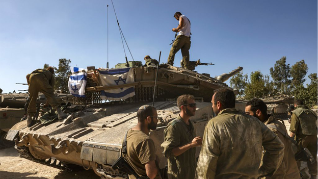 Israel says 10 more soldiers were killed inside Gaza as ground operation against Hamas continues