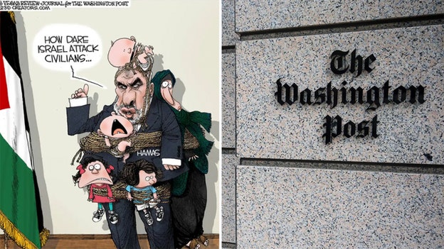 Washington Post pulled anti-Hamas political cartoon amid 'deep concerns' from staffers