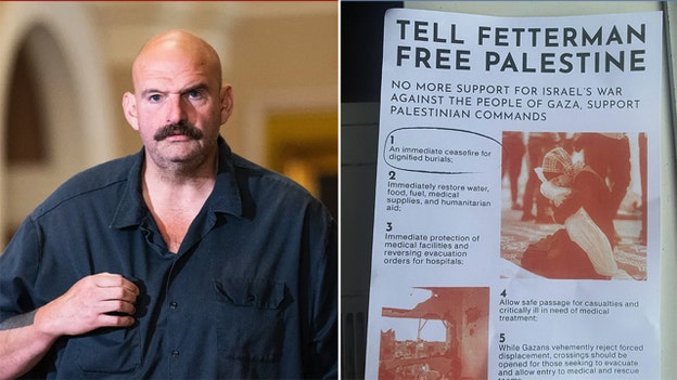 Fetterman leaves far-left activists fuming over his pro-Israel stance