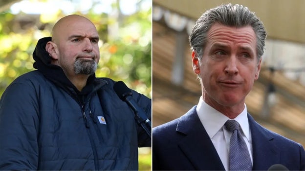 Fetterman accuses Newsom of not having the 'guts' to admit he's running shadow campaign