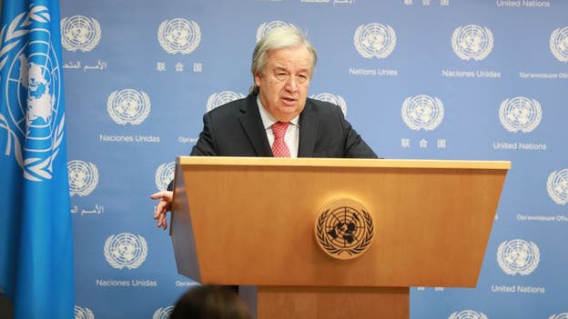 UN chief calls Israel's military operations "clearly wrong," citing claimed civilian death toll