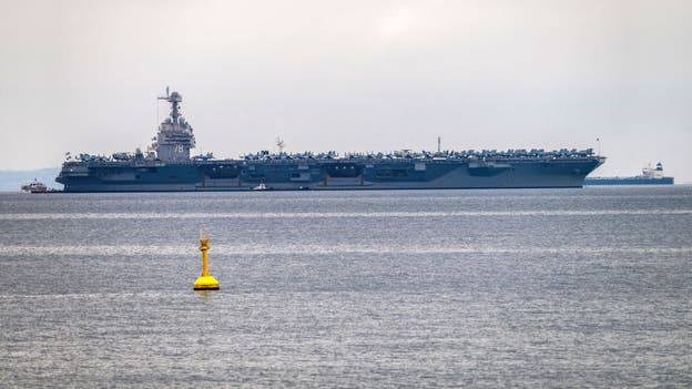 US extends deployment of USS Ford carrier strike group in Mediterranean amid Israel-Hamas war
