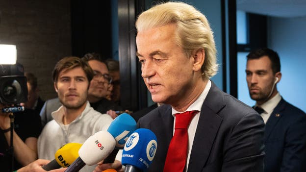 Dutch firebrand Geert Wilders under fire for suggesting Palestinians be relocated