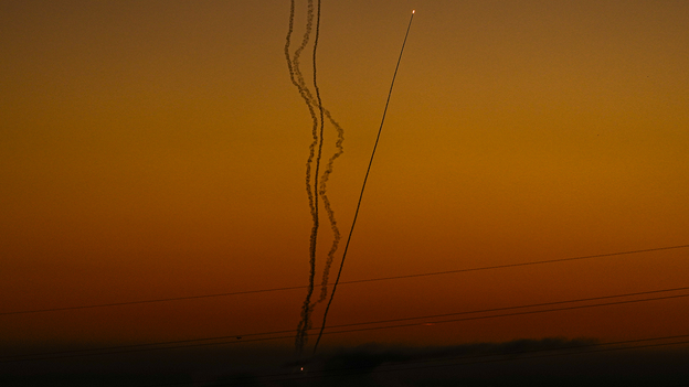 Rockets fired from Gaza Strip toward Israel