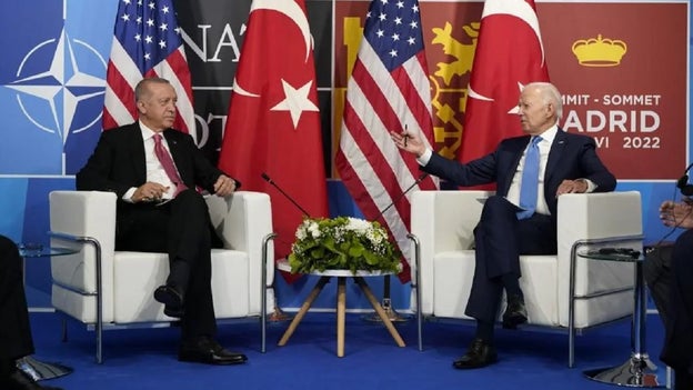 Biden speaks with Turkish president about strengthening NATO and Israel-Hamas war in call