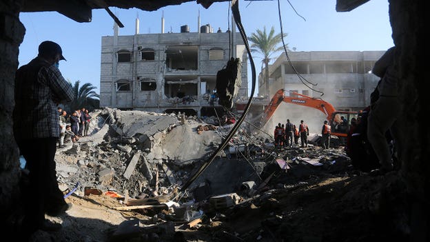 Israel strikes southern Gaza, kills 28 Palestinians