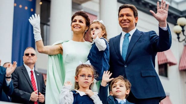 About the first lady of Florida, Casey DeSantis
