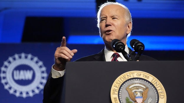 UAW president endorses Biden, claims Trump 'doesn't care about the American worker'