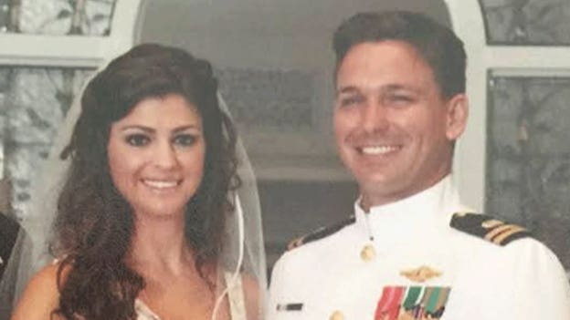 DeSantis' military background as a Navy SEAL