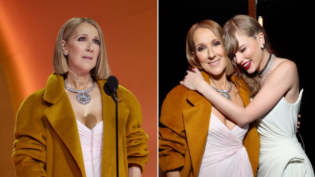 Celine Dion makes rare appearance at Grammy awards