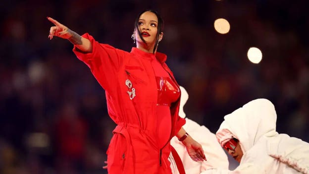 Rihanna's Super Bowl LVII performance was the second-most watched halftime show on record