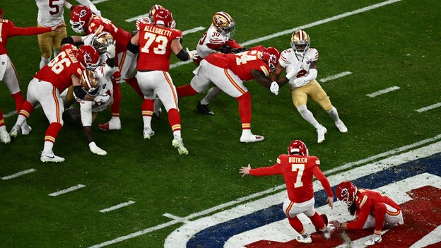 Butker’s golden boot sends Chiefs-49ers into overtime