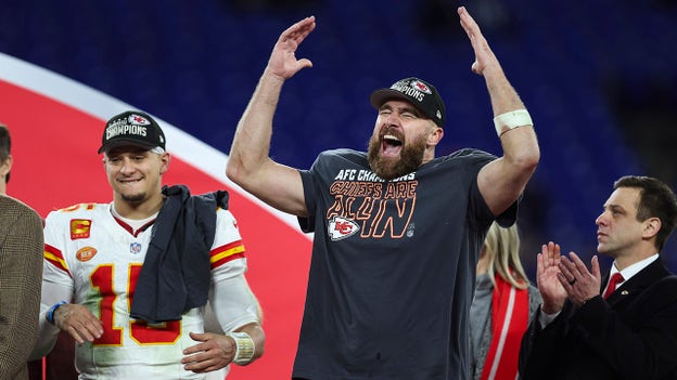 Travis Kelce leaves Chiefs' teammates in tears with 'WWE speech': report