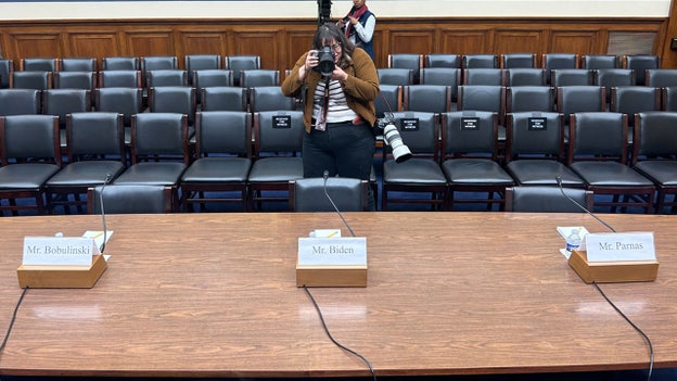 House committee leaves empty seat for Hunter Biden at public hearing