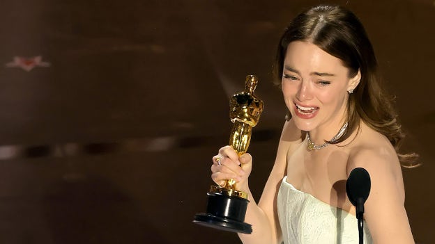 Emma Stone wins best actress Oscar for 'Poor Things'
