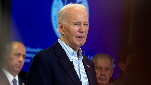 Biden reacts to Super Tuesday election results, claims the 'choice is clear' ahead of 2024 election
