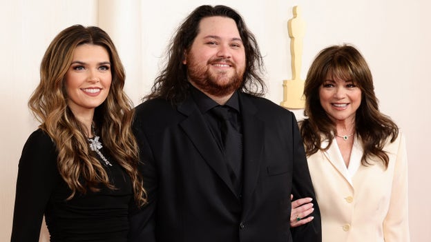 Valerie Bertinelli supports son Wolfgang Van Halen at Oscars