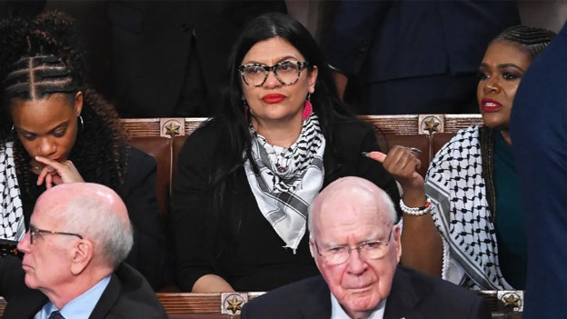 House 'Squad' Reps wear symbol of Palestinian nationalism to Biden's SOTU