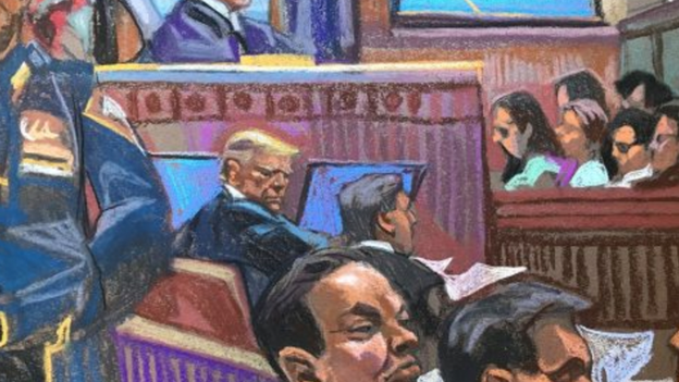 Judge warns Trump against speaking in courtroom during jury selection