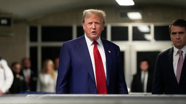 Trump denuncia el "juicio a Biden" que le ha impedido hacer campaña: "Una verdadera desgracia