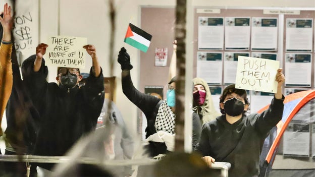 Cal Poly Humboldt closes campus for rest of semester as anti-Israel protesters occupy buildings