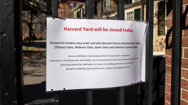 Harvard closes Harvard Yard as anti-Israel protesters take over Ivy League campuses: report