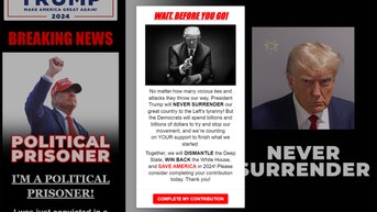 Trump campaign website updated following guilty verdict: 'I'm a political prisoner'