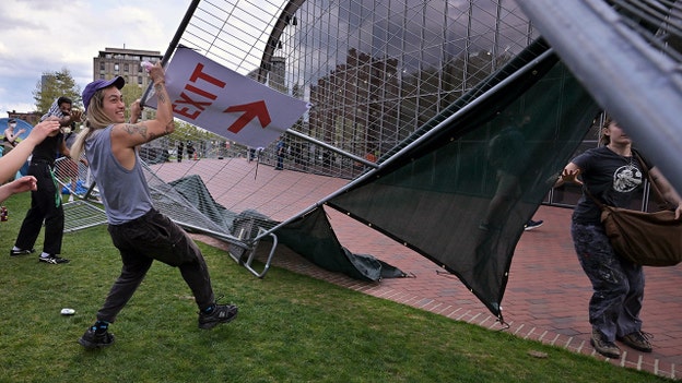 Anti-Israel agitators retake MIT encampment after school's deadline to disperse passes