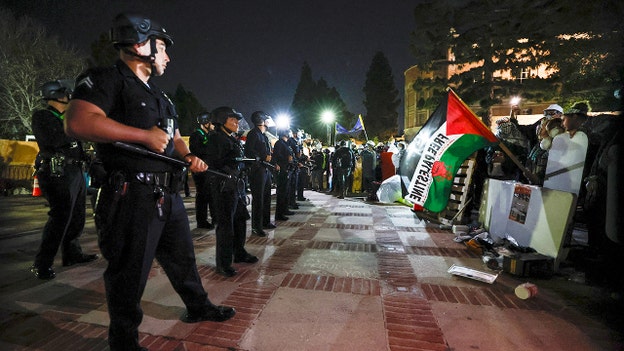 Police at UCLA move to break up anti-Israel encampment