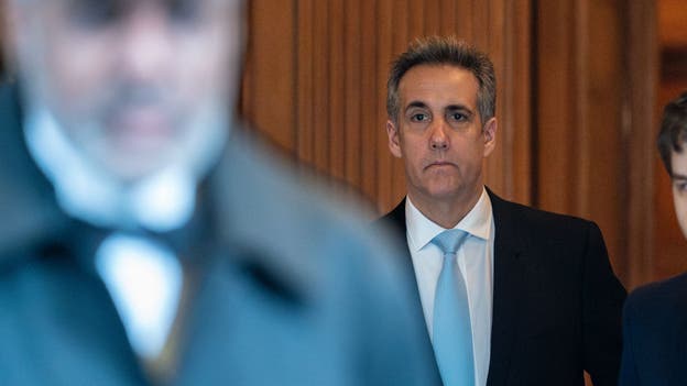 Trump trial breaks for lunch, Michael Cohen to face cross-examination