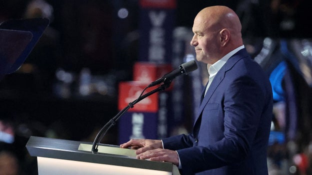 Dana White llama 'luchador' a Trump: 'Este tipo nunca, nunca se rinde'