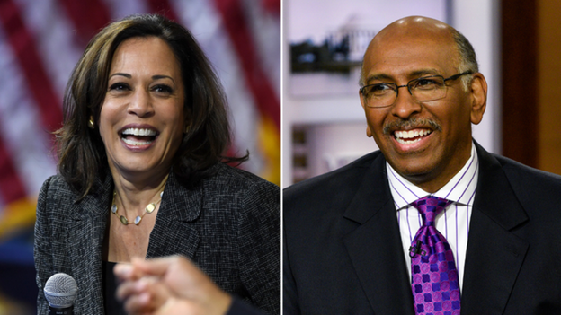 Former RNC chair mocked for 'debasing himself' with Kamala Harris as Captain America image