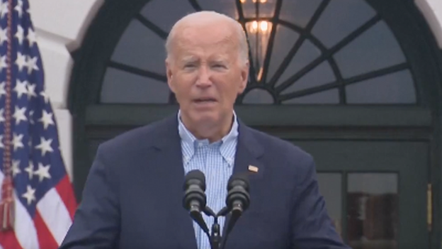 Biden doubles down on staying in the race during 4th of July BBQ: 'I'm not going anywhere'