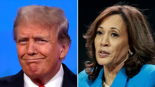 Poll finds Harris, Trump locked in close race after Biden drops out