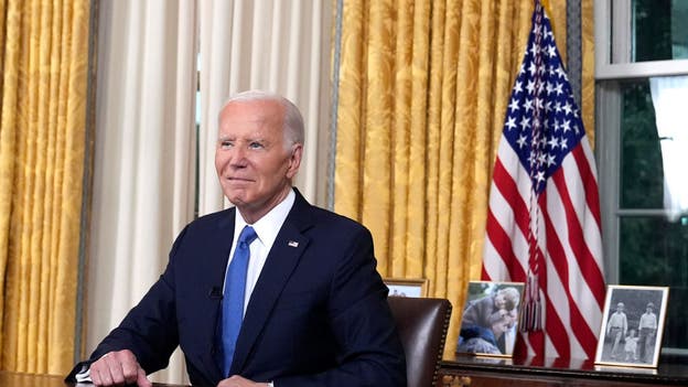 Biden says ‘The choice is up to you, the American people’ while saying he won't seek re-election